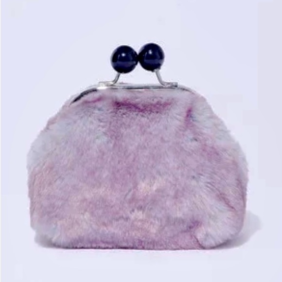 NWT VERY CUTE FUR EFFECT COIN PURSE - Picture 8 of 8